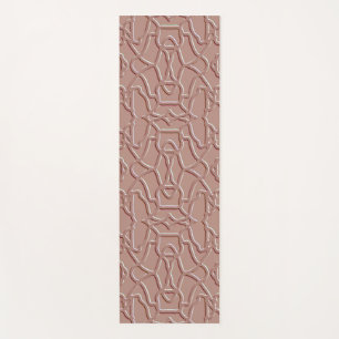 Tapete De Yoga Yoga Mat, um elegante design clássico de cor casta