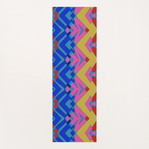 Tapete De Yoga Yoga Mat, um elegante design clássico multicolorid