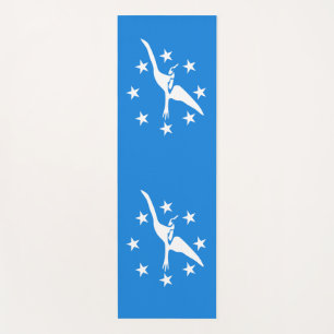 Tapete De Yoga Yoga Mats com bandeira de Corpus Christi, EUA