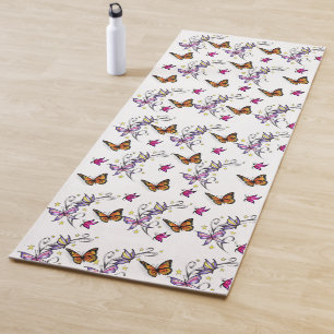 Tapete De Yoga Yoga Mats Floral