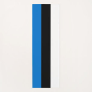 Tapete De Yoga Yoga Mats Patriótico com bandeira da Estônia