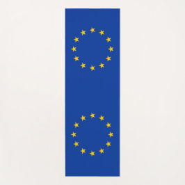 Tapete De Yoga Yoga Mats Patriótico com bandeira da Europa