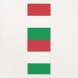 Tapete De Yoga Yoga Mats Patriótico com bandeira da Itália