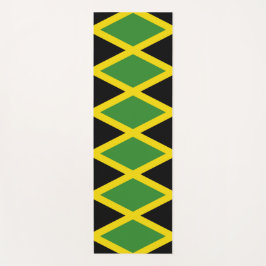 Tapete De Yoga Yoga Mats Patriótico com bandeira da Jamaica