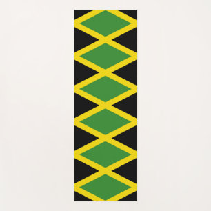 Tapete De Yoga Yoga Mats Patriótico com bandeira da Jamaica
