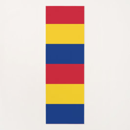 Tapete De Yoga Yoga Mats Patriótico com bandeira da Romênia