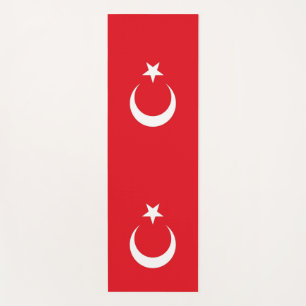 Tapete De Yoga Yoga Mats Patriótico com bandeira da Turquia