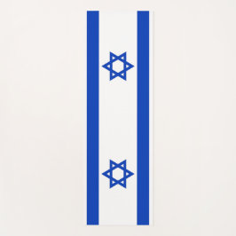 Tapete De Yoga Yoga Mats Patriótico com bandeira de Israel