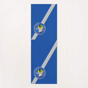 Tapete De Yoga Yoga Mats Patriótico com bandeira de Las Vegas, E