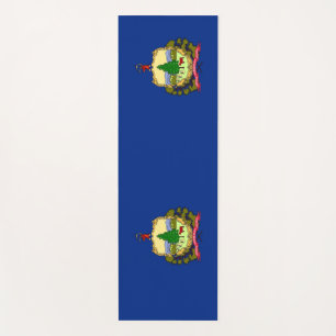 Tapete De Yoga Yoga Mats Patriótico com bandeira de Vermont