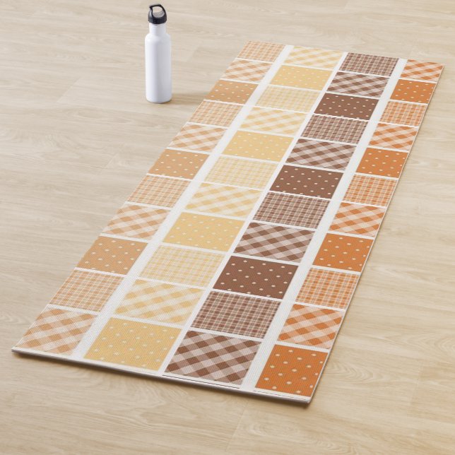Tapete De Yoga Yoga Mats Yoga Orange Brown Beige (In Situ)