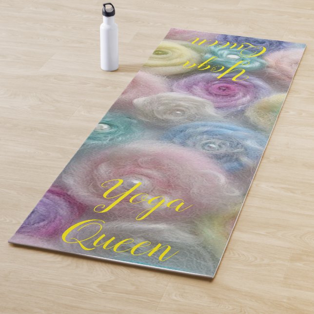 Tapete De Yoga Yoga Mats Yoga Queen Pastel Yarn (In Situ)