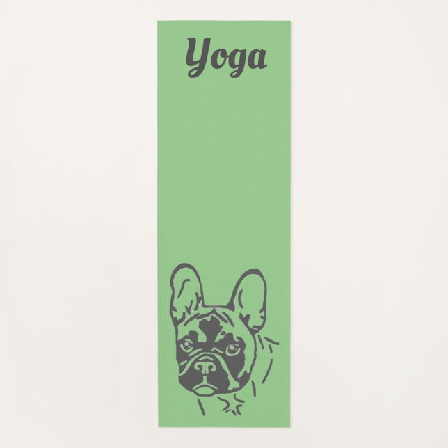Tapete De Yoga Yogamatte französische Bulldogge (Frente)