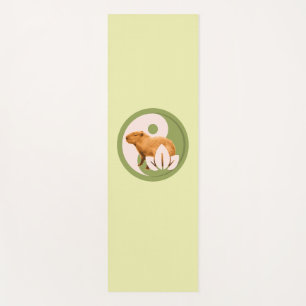 Tapete De Yoga Zen Capybara Yin Yang