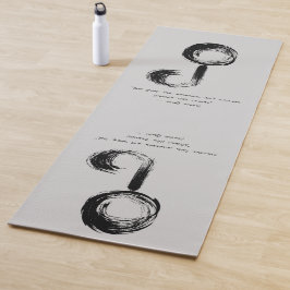 Tapete De Yoga Zen Citação: Sabedoria e Meditação