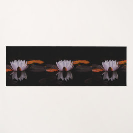 Tapete De Yoga Zen White Lotus Flower