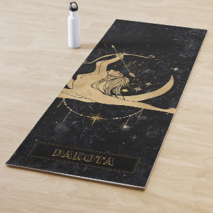 Tapete De Yoga Zodiac Goddese Astrologia Sagitário Cósmica Dour