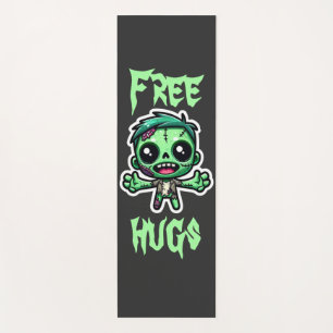 Tapete De Yoga Zombie engraçado