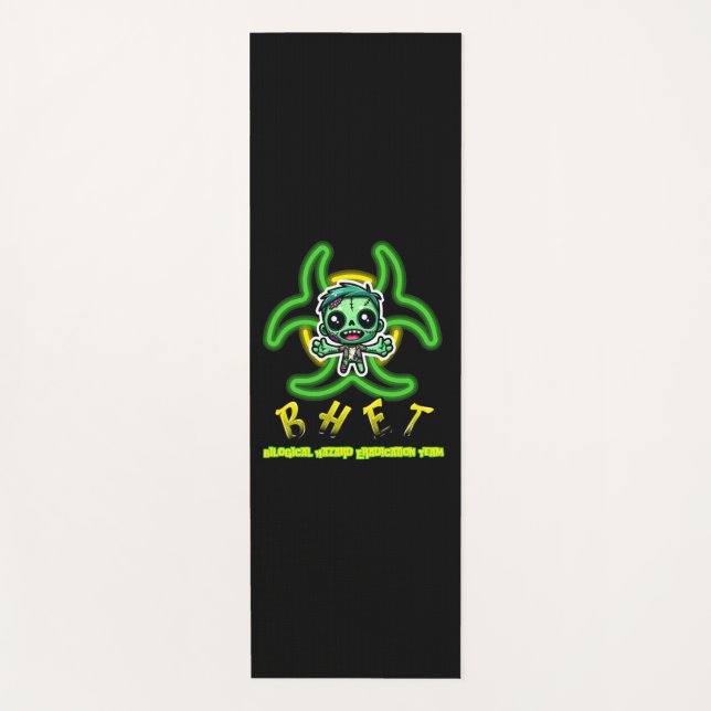 Tapete De Yoga Zombie engraçado (Frente)
