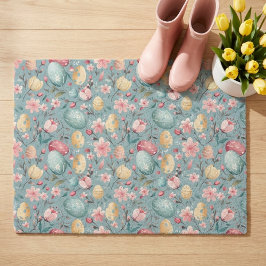 Tapete Decoração de Flores de Páscoa Pastel