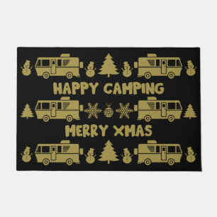 Tapete Decoração de Natal do Motorhome da RV