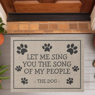 Tapete Deixa-Me Cantar-Te A Música Do Meu Cachorro Engraç