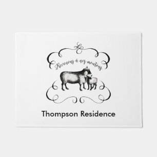 Tapete Deixe-nos receber de volta a nossos carneiros -