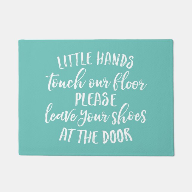 Tapete Deixe seus Calçados na porta (Frente)