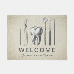 Tapete Dentista profissional de tendências da Vintage