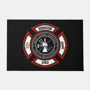 Tapete Departamento de Bombeiros NOME ADD. Bombeiro Salva