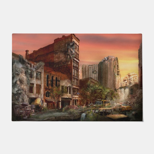 Tapete Desastre - Pittsburgh, PA - O Inseto Y2K (Frente)