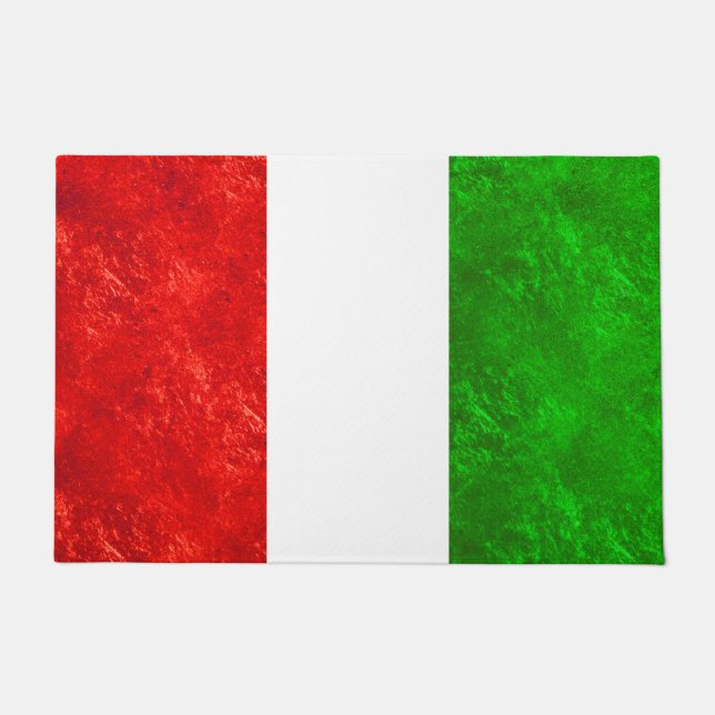 Tapete Desenho da Bandeira Italiana (Frente)