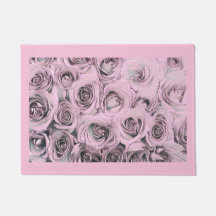 Desenho das rosas rosa Mata da porta