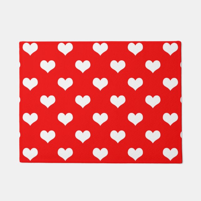 Tapete Desenho de Amor Coração Vermelho  (Frente)