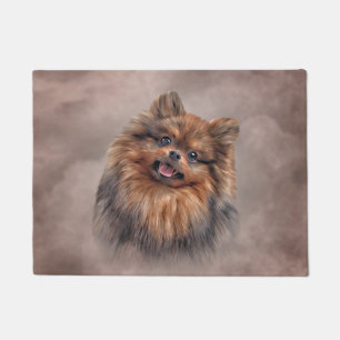 Tapete Desenho - Pomerânia Spitz
