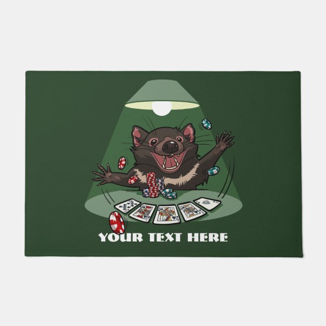 Tapete Desenhos animados afortunados do póquer do (Frente)