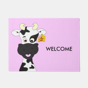 Tapete Desenhos animados engraçados da vaca