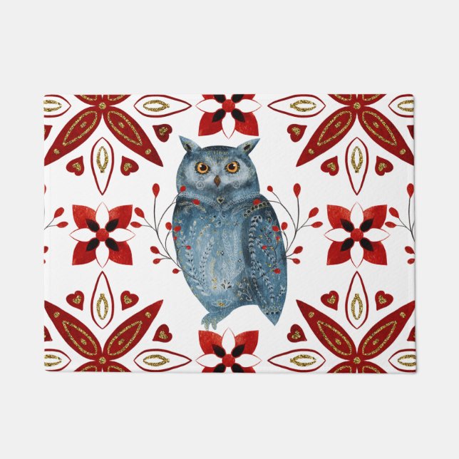 Tapete Design 2 da série natalícia de Azulejos nórdicos (Frente)