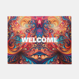 Tapete Design abstrato vibrante