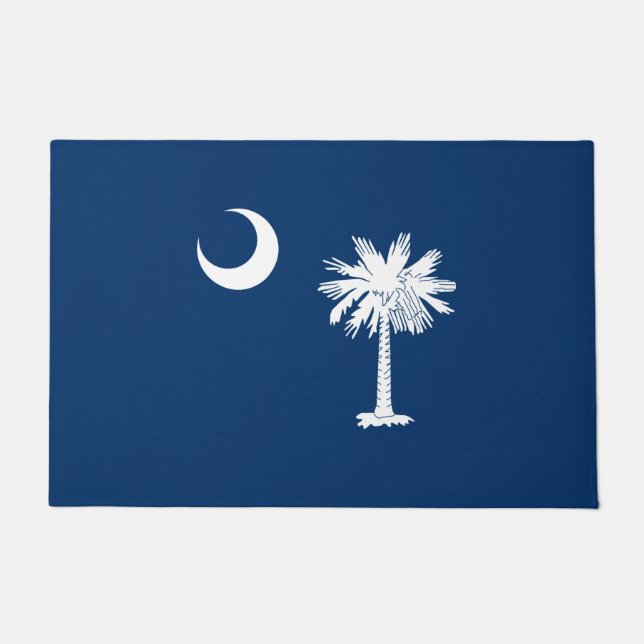 Tapete Design da bandeira do estado de South Carolina (Frente)