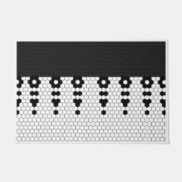 Tapete Design da seringa preta