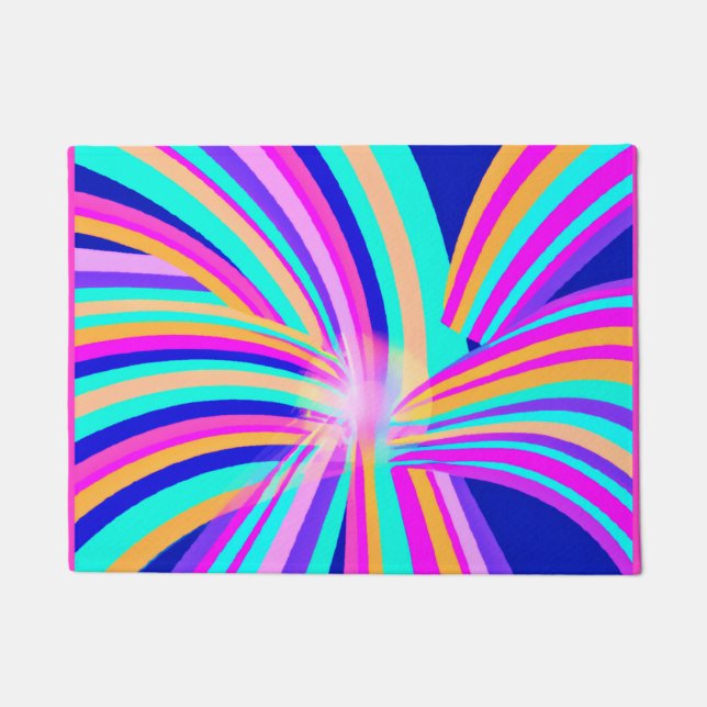 Tapete Design de Arte de Padrão Único (Frente)