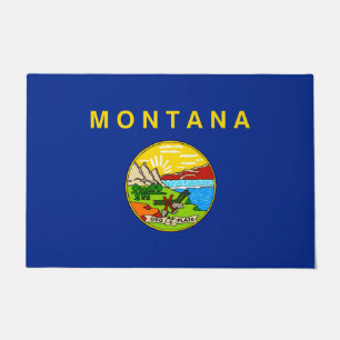 Tapete Design de bandeira do Estado de Montana