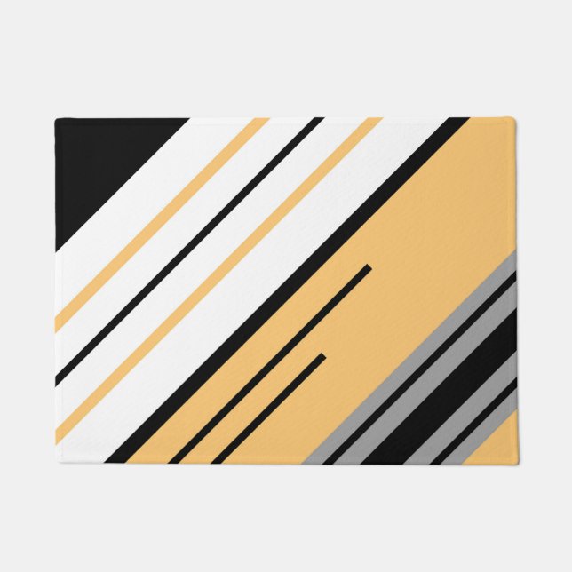 Tapete Design de faixas diagonais (Frente)