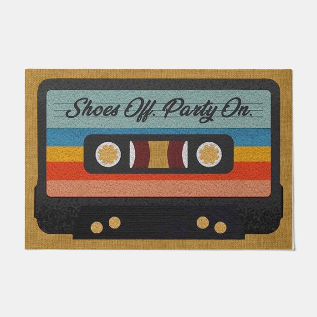 Tapete Design de fita mista, mistura de boas-vindas, tape (Frente)