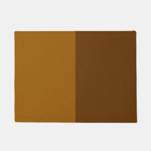 Tapete Design de meio lado castanho escuro claro