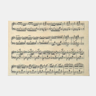 Tapete Design de Música de Folha