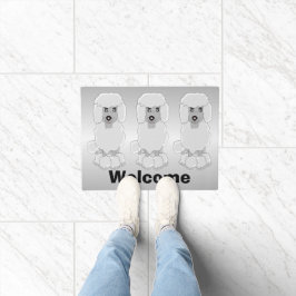 Tapete Design de Poodle Dog