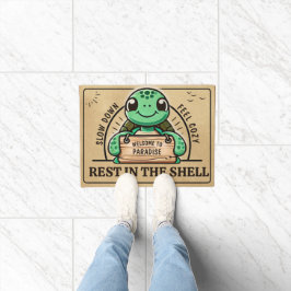 Tapete Design de tartaruga divertida para casas individua