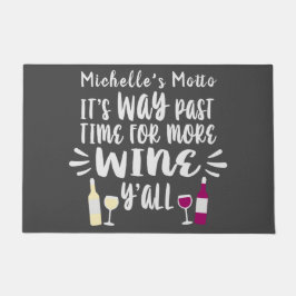 Tapete Design de texto Branca de Vinho Vermelho